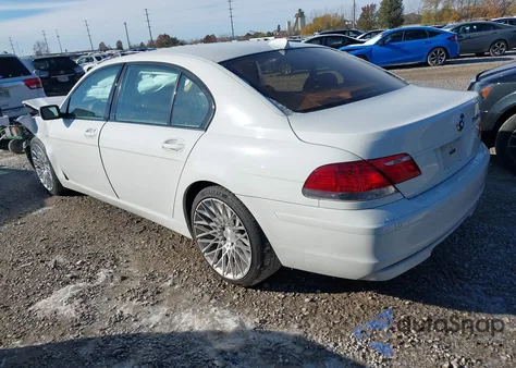 2008 BMW 750Li z USA, uszkodzony, nr VIN WBAHN83508DT85829